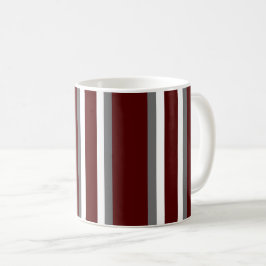 Taza De Café Rayas de polo de College Station de Texas