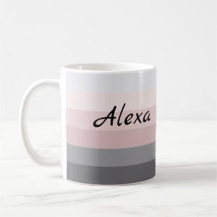 Taza De Café Rayas del Crepúsculo Urbano