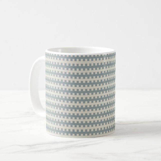 Taza De Café rayas geométricas (Anverso izquierdo)
