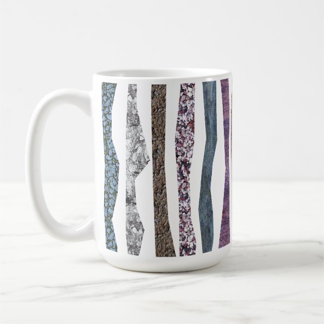 Taza De Café Rayas minerales (Izquierda)