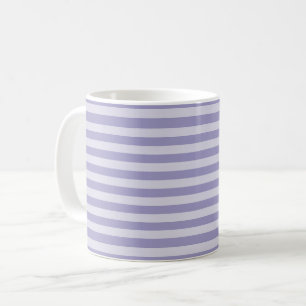 Taza De Café Rayas Moradas