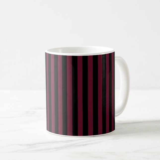 Taza De Café Rayas negras (Anverso derecho)