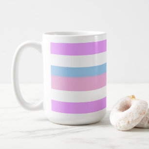 Taza De Café Rayas Orgullo Intersexo