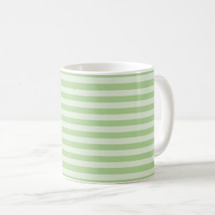 Taza De Café Rayas verdes