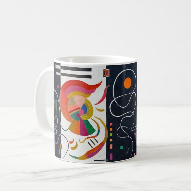Taza De Café Rayas, Wassily Kandinsky (Anverso izquierdo)
