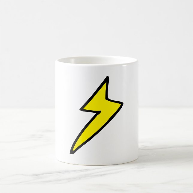 Taza De Café Rayo amarillo (Subido por el creador)
