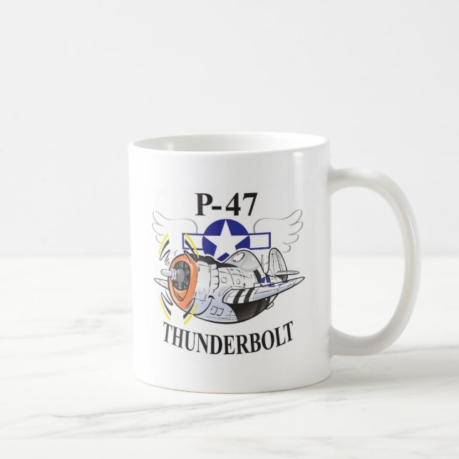 Taza De Café rayo p-47 (Derecha)