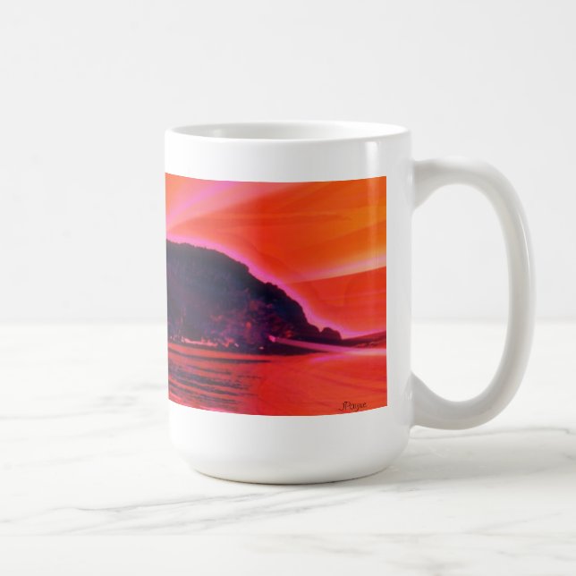 Taza De Café Rays from the Beach Mug (Derecha)