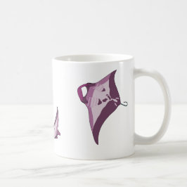 Taza De Café Rays Manta rosada