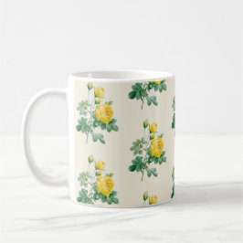 Taza De Café Raza amarilla vintage