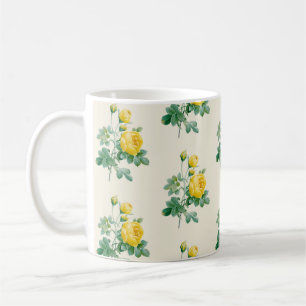 Taza De Café Raza amarilla vintage