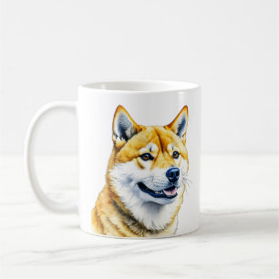 Taza De Café Raza chiita inu de perro
