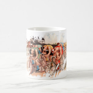 Taza De Café Raza de bicicleta