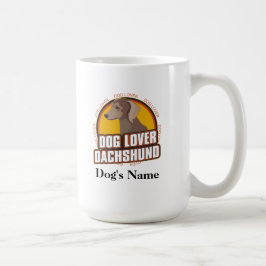 Taza De Café Raza de perro de Dachshund