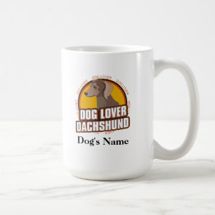 Taza De Café Raza de perro de Dachshund
