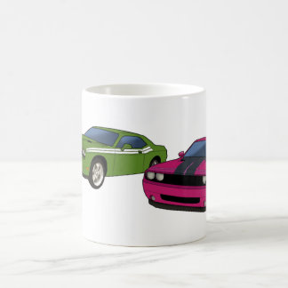 Taza De Café Raza del desafiador de Dodge