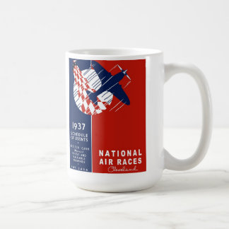 Taza De Café Razas del aire de la nación de Cleveland