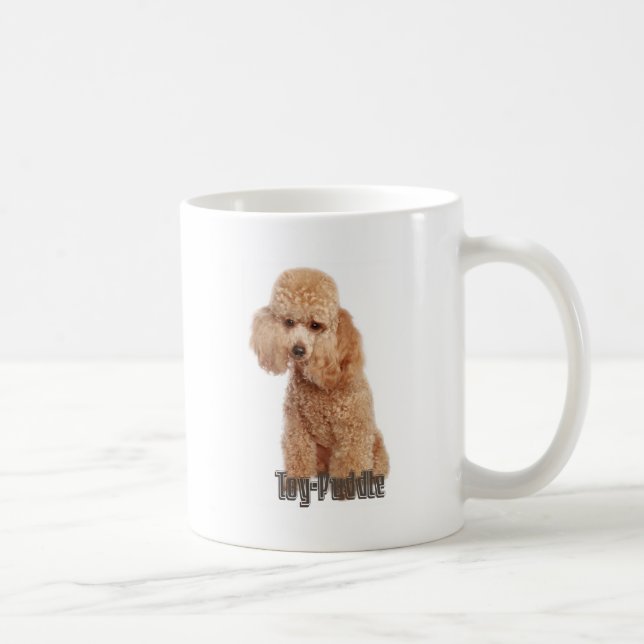 Taza De Café razas del caniche de juguete (Derecha)