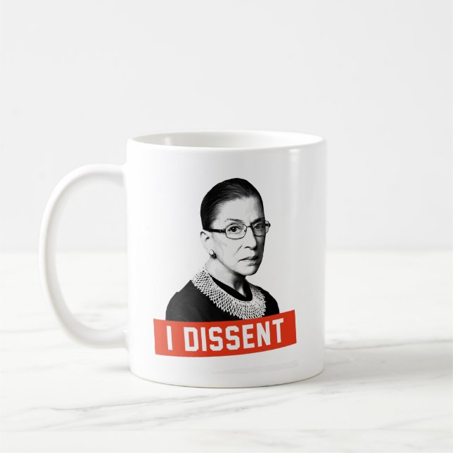 Taza De Café RBG: Disiento (Izquierda)