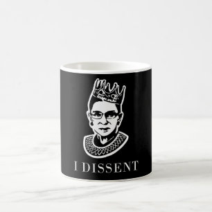 Taza De Café RBG "I Dissent" - Tributo a la Corte Suprema