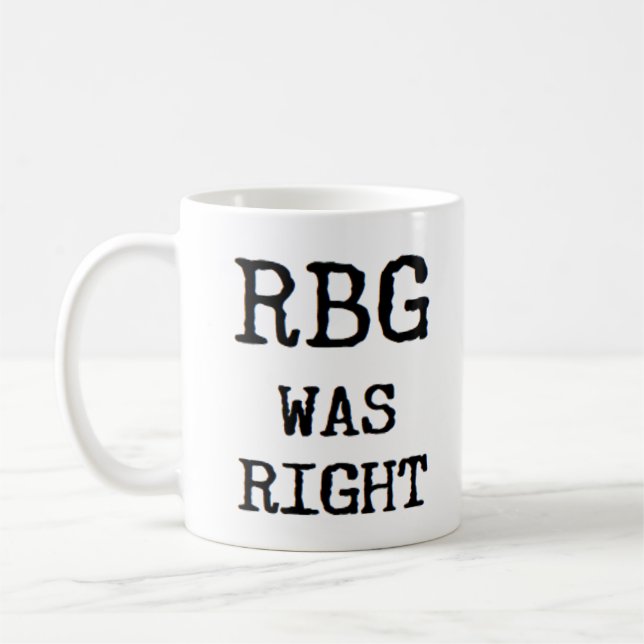 Taza De Café rbg tenía razón (Izquierda)