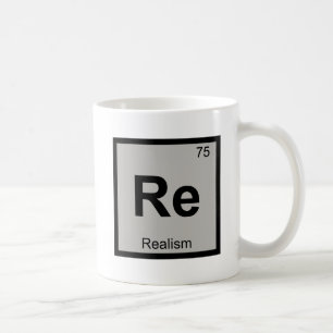 Taza De Café Re - Filosofía del Realismo Química Tabla Periódic