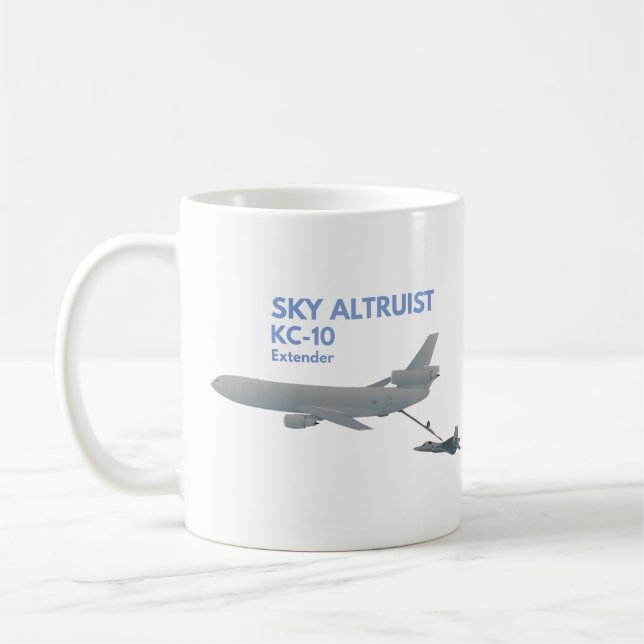 Taza De Café Reabastecimiento de combustible para aviones KC-10 (Izquierda)
