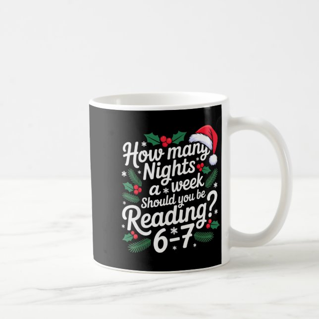 Taza De Café Reading 67 Meme Englieacher Funny 67 Christmas  (Derecha)