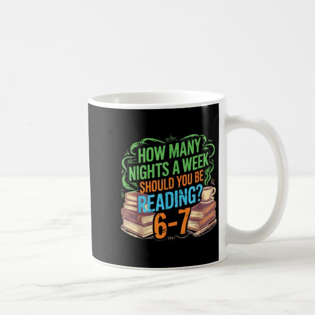 Taza De Café Reading 67 Meme Englieacher Funny 67 Librarian  (Derecha)