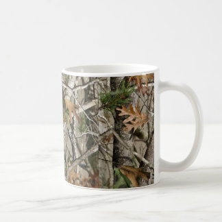 Taza de café real del camuflaje de Camo del árbol