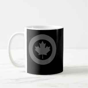 Taza De Café Real Fuerza Aérea Canadiense Roundel Maple Leaf L