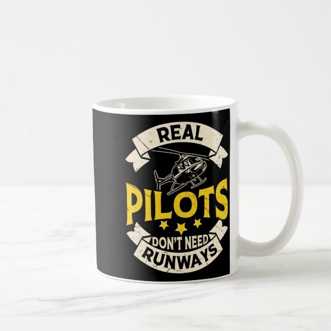 Taza De Café Real Lots Dont Need Runways Long Sleeve  (Derecha)