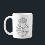 Taza De Café Real Madrid<br><div class="desc">The simple mug with logo Real Madrid</div>