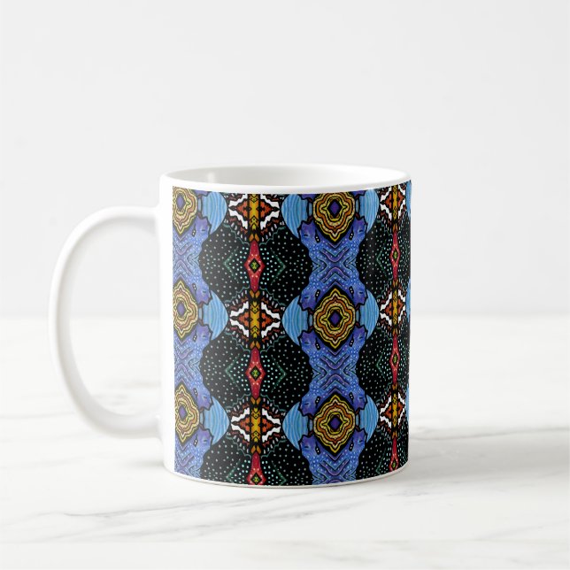 Taza De Café Realeza vibrante (Izquierda)