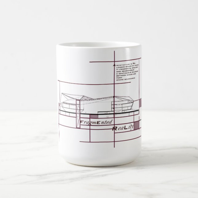 Taza De Café Realidad Fragmentada - Expresión arquitectónica (Centro)