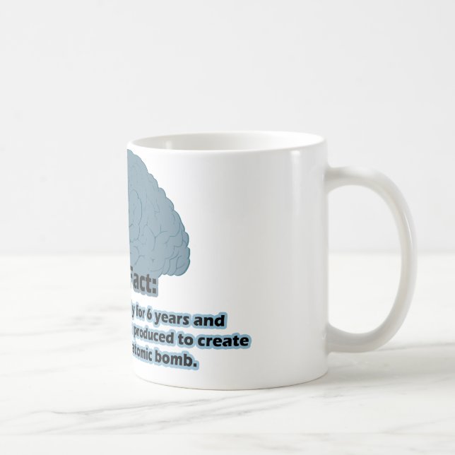 Taza De Café Realidad Rara - Fragmento atómico (Derecha)