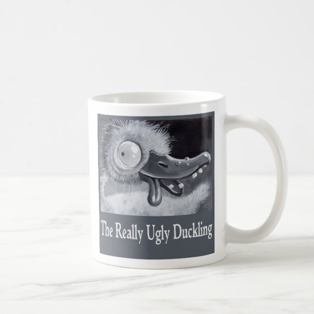 Taza De Café Realmente el patito feo (Derecha)