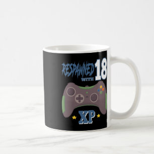 Taza De Café Reapareció Con 18 Xp Videojugador Gif De Cumpleaño