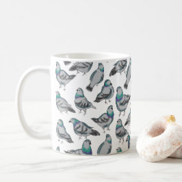 Taza De Café Rebaño de palomas
