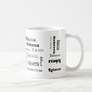 Taza De Café Rebecca específica conocida