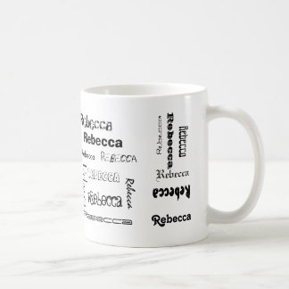 Taza De Café Rebecca específica conocida