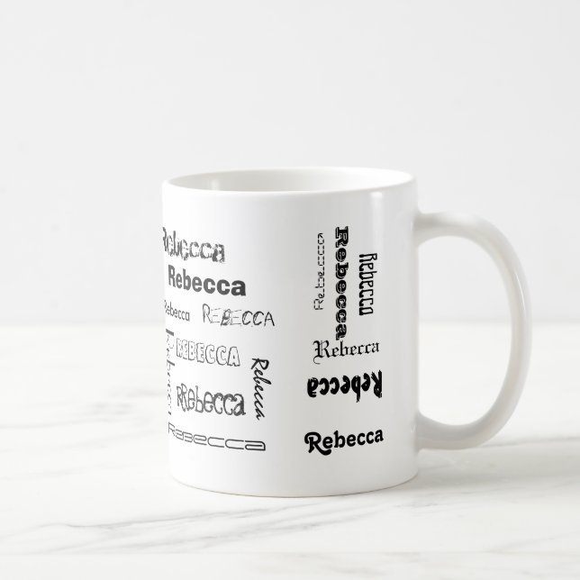 Taza De Café Rebecca específica conocida (Derecha)