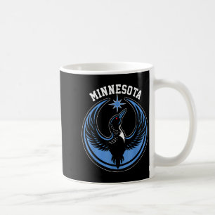 Taza De Café Rebelde de Minnesota Loon Nuevo Mn Arte Gráfico