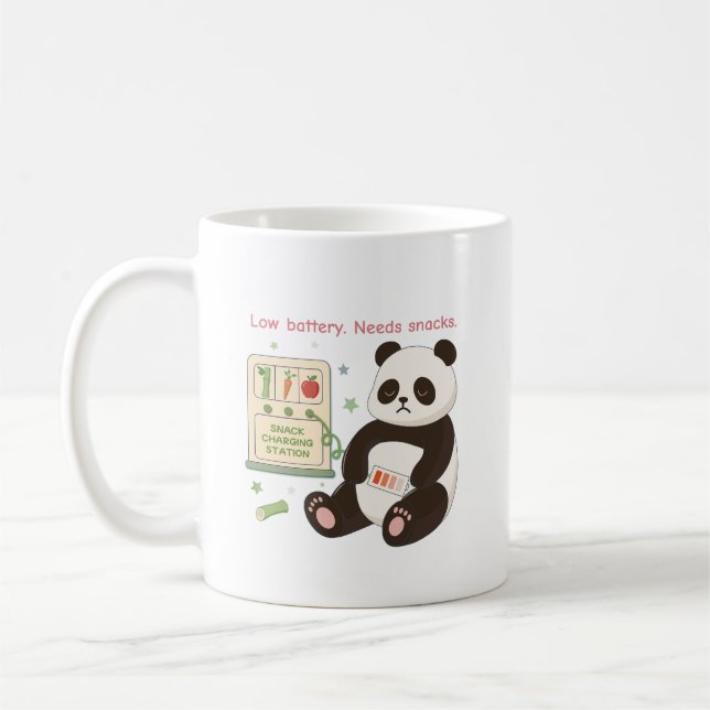 Taza De Café Recarga con bocadillos de bambú (Izquierda)