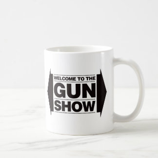 Taza De Café Recepción a la demostración de arma - negro