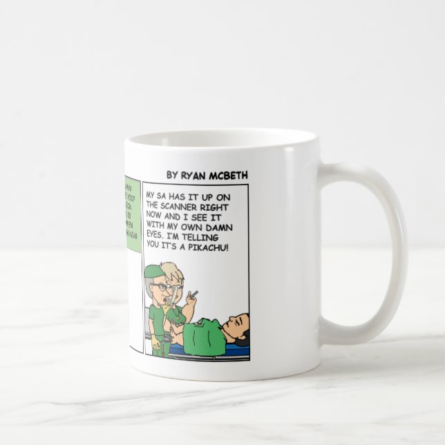 Taza De Café Recepción a la radiología (Derecha)