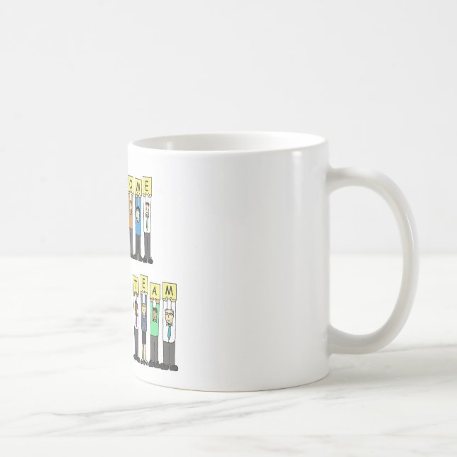 Taza De Café Recepción a nuestro equipo (Derecha)