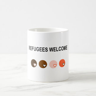 Taza De Café Recepción de los refugiados