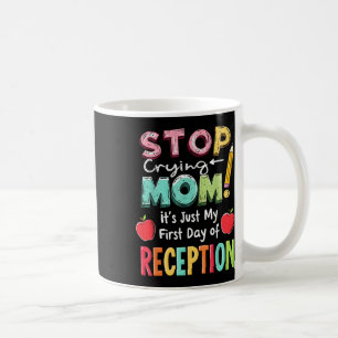 Taza De Café Recepción de vuelta al colegio primer día de guard