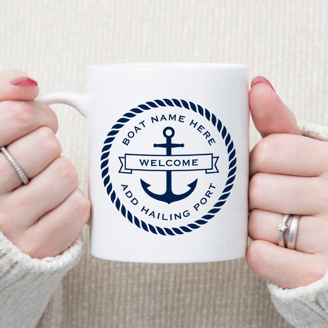 Taza De Café Recepción del nombre del barco de aclamación de no (Subido por el creador)